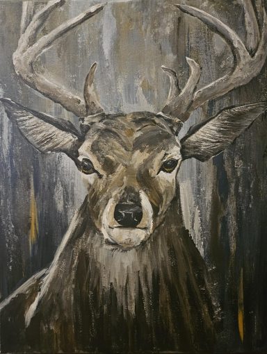 Abstract Animal, Deer, Stag. 