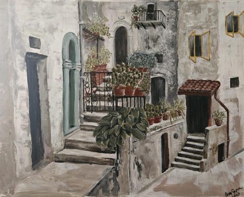 Italian Villa - Rustic charm, Original Art