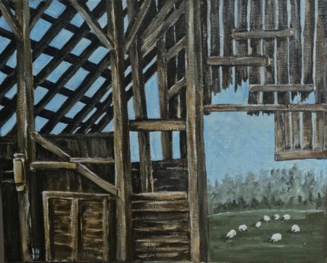 Old Barns, Rural, sheep, farm, farm life, livestock